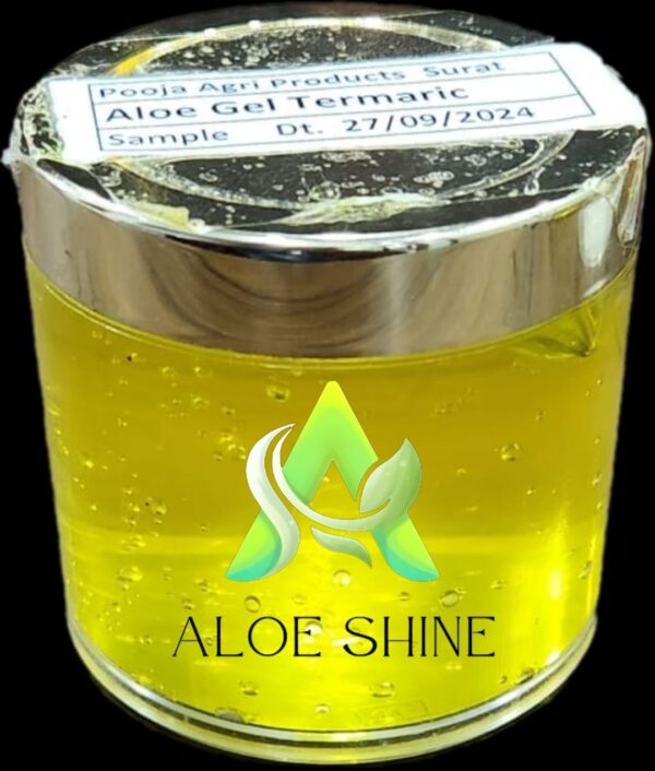 aloevera gel with turmeric